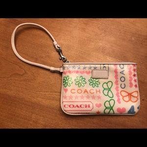 Coach wristlet